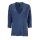 V-Pullover, jeansblau