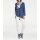 V-Pullover, jeansblau