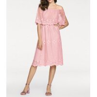 Lace dress, rosé