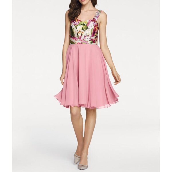 Dress, rosé-multicolour