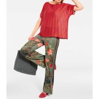 Fine knit sweater, geranium red