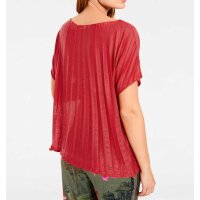 Fine knit sweater, geranium red