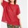 Fine knit sweater, geranium red