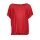 Fine knit sweater, geranium red