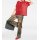 Fine knit sweater, geranium red