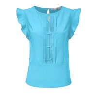 Designer-Bluse, türkis