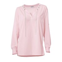 Designer-Longbluse, rosa
