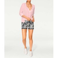 Designer-Longbluse, rosa