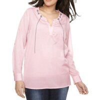 Designer-Longbluse, rosa