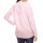 Designer-Longbluse, rosa