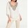 Designer-Georgette-Tunika, offwhite