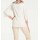Designer-Georgette-Tunika, offwhite