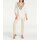 Designer-Georgette-Tunika, offwhite