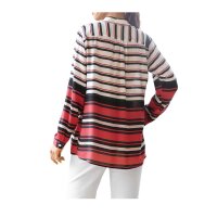 Designer blouse, colorful stripes