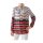 Designer blouse, colorful stripes