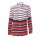 Designer blouse, colorful stripes