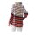 Designer blouse, colorful stripes
