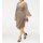 Designer-Cocktailkleid+Bluse, taupe