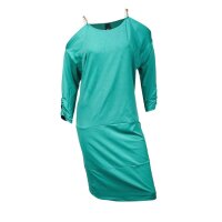 Kleid m. Ketten, jade