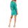 Kleid m. Ketten, jade