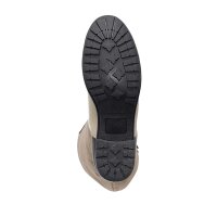 Leather boots, taupe-black