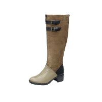 Skórzane buty, jasnobrązowe/beżowe