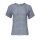 Print blouse, blue-multicolour