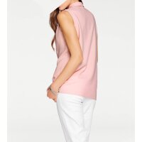 Blouse top with strass stones, rosé