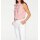 Blouse top with strass stones, rosé