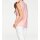 Blouse top with strass stones, rosé