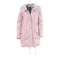 Parka m. Webpelz, rosé
