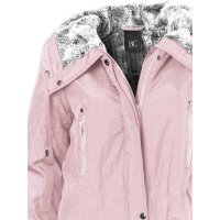 Parka m. Webpelz, rosé