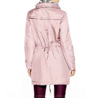 Parka m. Webpelz, rosé