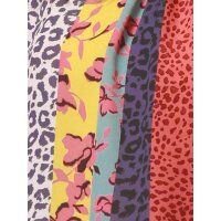 Druckbluse, bunt