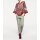 Designer-Druckbluse, bunt