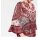 Designer-Druckbluse, bunt