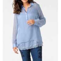 Designer-Bluse+Top, hellblau