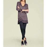 Long sweater, multicolour