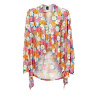 Shirt-Cardigan, bunt