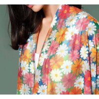 Shirt-Cardigan, bunt