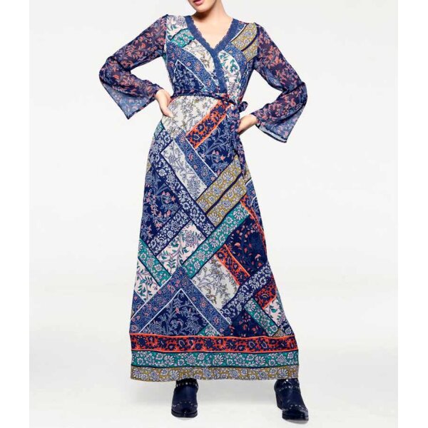 Maxikleid, bunt