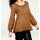 Designer-Schösschenbluse, curry