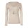 Feinstrickpullover m. Quasten, sand