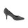 Velours leather pumps, grey