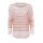 Designer-Oversized-Pullover, rosé-ecru