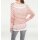 Designer-Oversized-Pullover, rosé-ecru