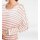 Designer-Oversized-Pullover, rosé-ecru