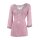 Designer-Paillettentunika, rosé