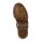 Bootie with weave fur, black-ecru