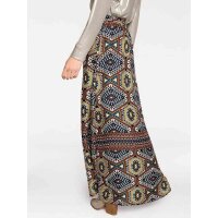 Spódnica maxi, wielokolorowa